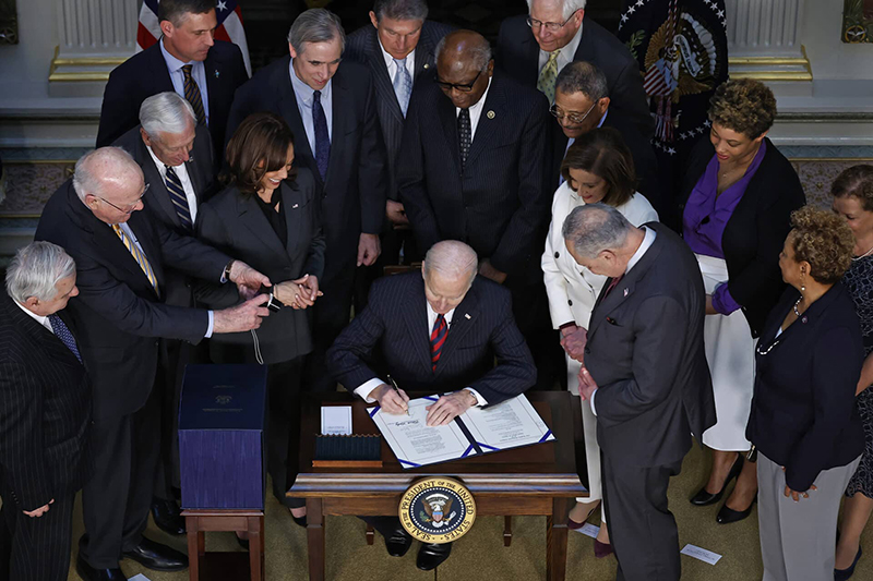 Biden signs the Consolidated Appropriations Act